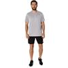 ASICS Gents Core Short Sleeve Top Cloud Grey